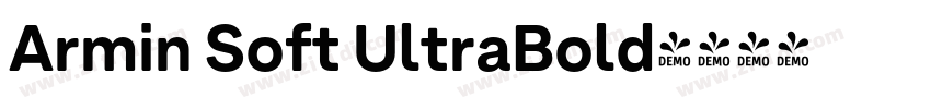 Armin Soft UltraBold字体转换